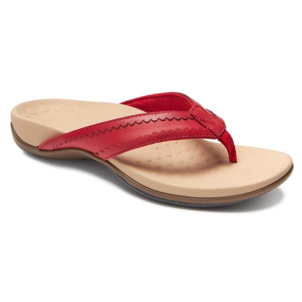 Vionic Sandals Ireland - Ashten Toe Post Sandal Pink - Womens Shoes Clearance | JBOKV-7456